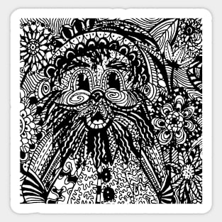 Garden Gnome Aussie Tangle by Heather Holland - See Description for Colour Options Sticker